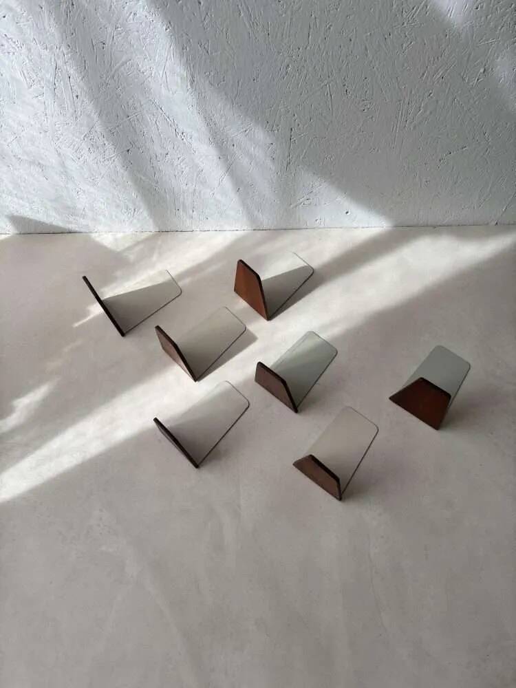 Kai Kristiansen bookends Feldballes Møbelfabrik in teak.