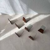 Kai Kristiansen bookends Feldballes Møbelfabrik in teak.