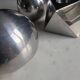 Set of vintage, collector and designer candle holders.