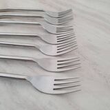 Twisted metal forks / spiral cutlery / twist