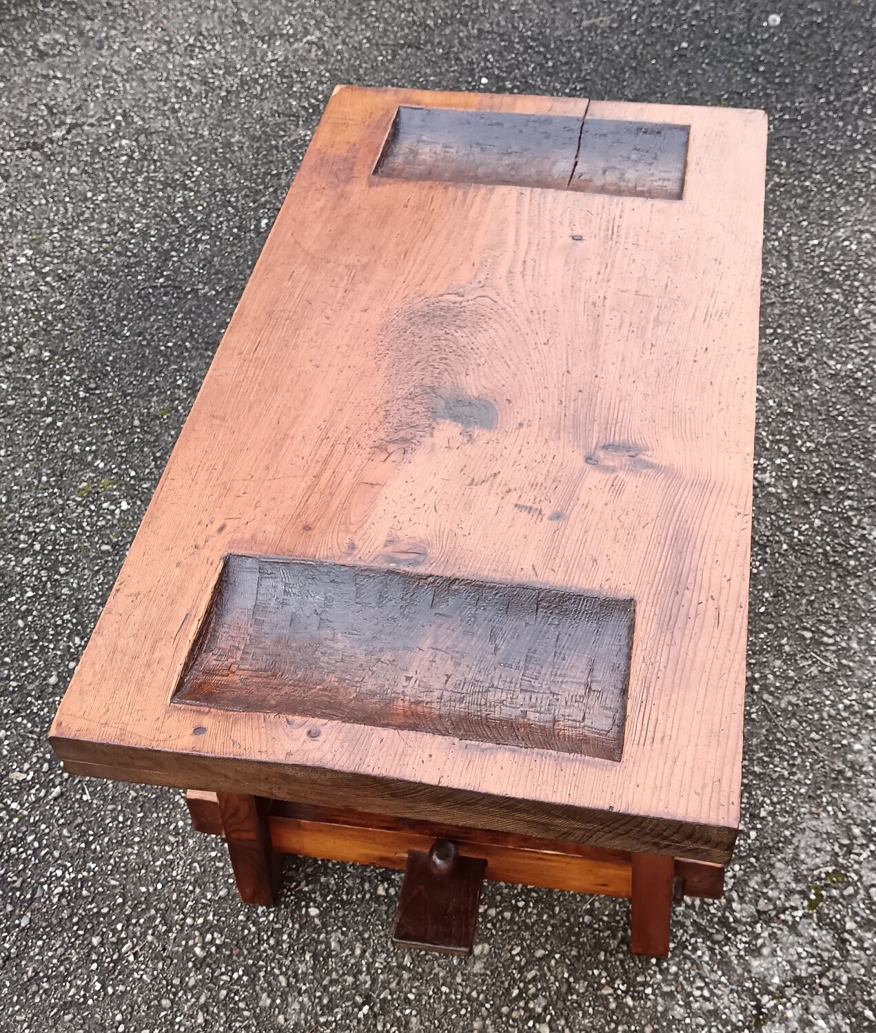 Brutalist coffee table
