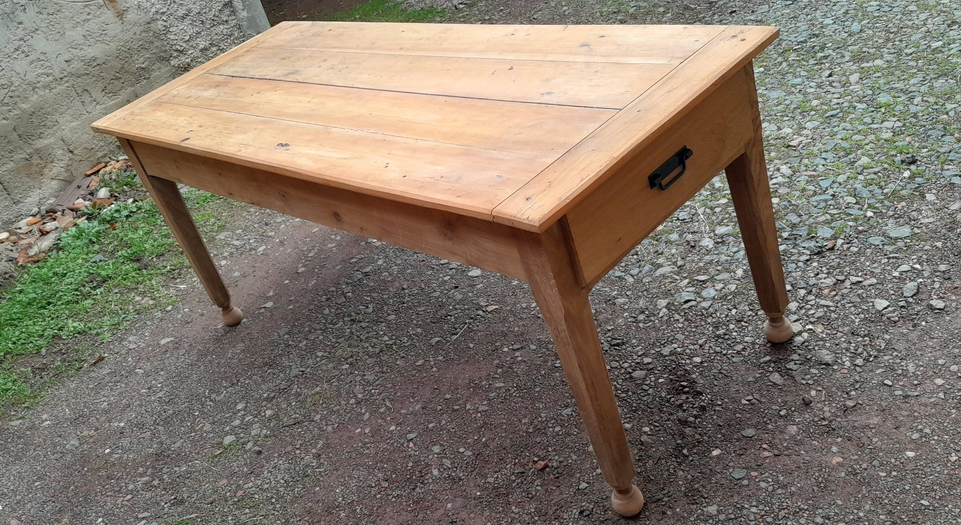 Antique farmhouse table