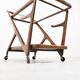 Vintage italian serving trolley, 1950s