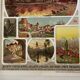 Original poster chemin de fer plm - semur en auxois, henri polard