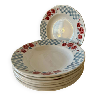 Digoin Sarreguemines Plates