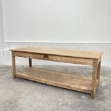 Ancienne table de drapier en pin