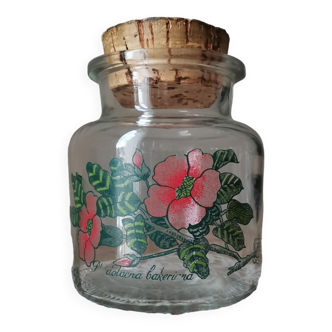 Vintage glass jar