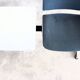 Vintage bench | waiting room bench with table | 1970s