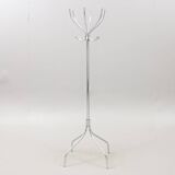 Piccolo chrome metal coat rack from rormekano 1980 Sweden
