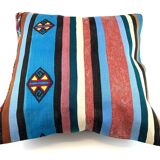 Vintage Turkish kilim cushion cover 55x55 cm