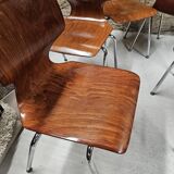 Lot 6 chaises
Flötotto pagwood 1960