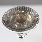 Gunnar Ander for Ystad-Metall: Pair of “Nysilver” candle holders, 1960s