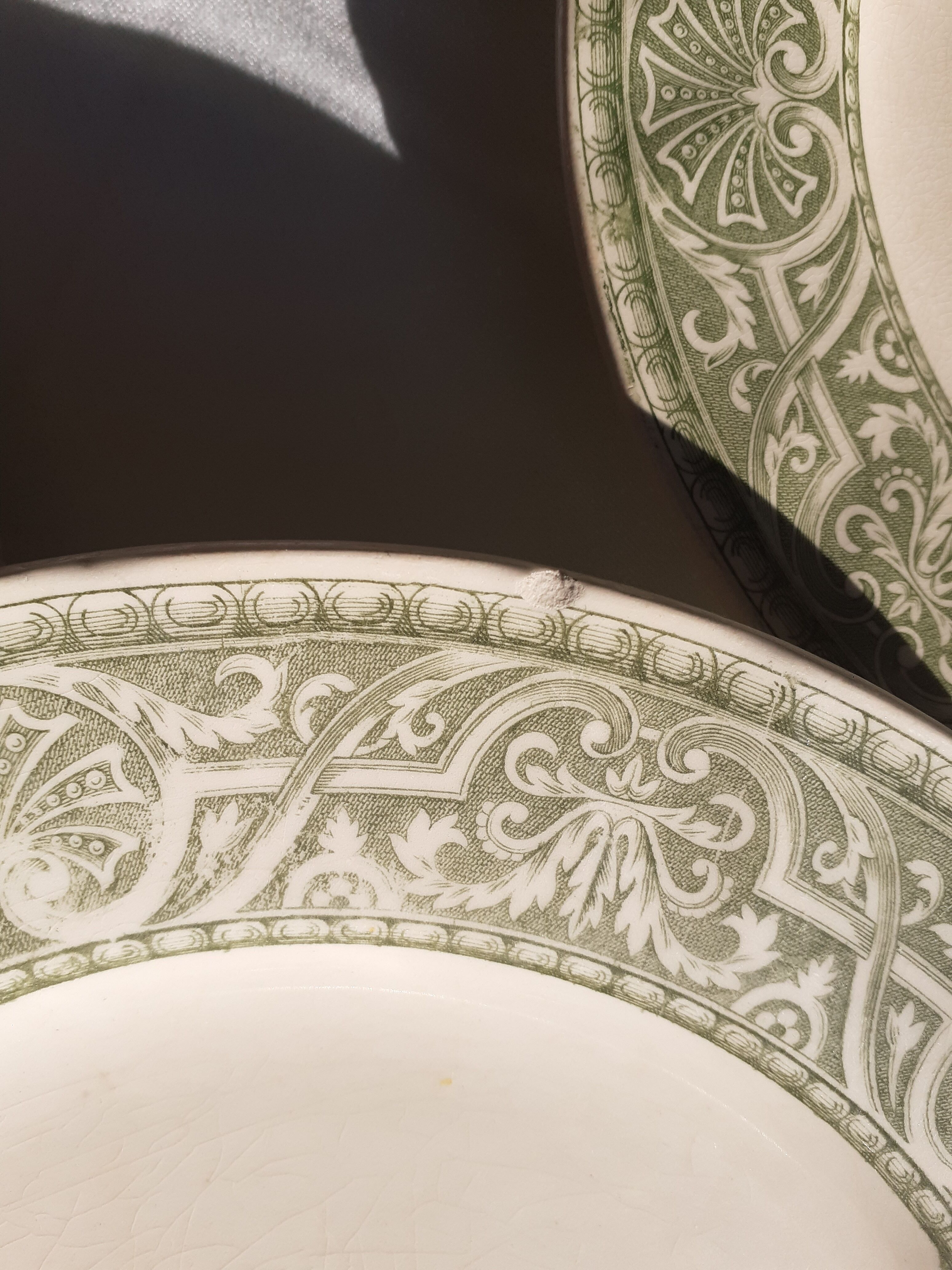 10 Plates Creil Montereau by Henry II