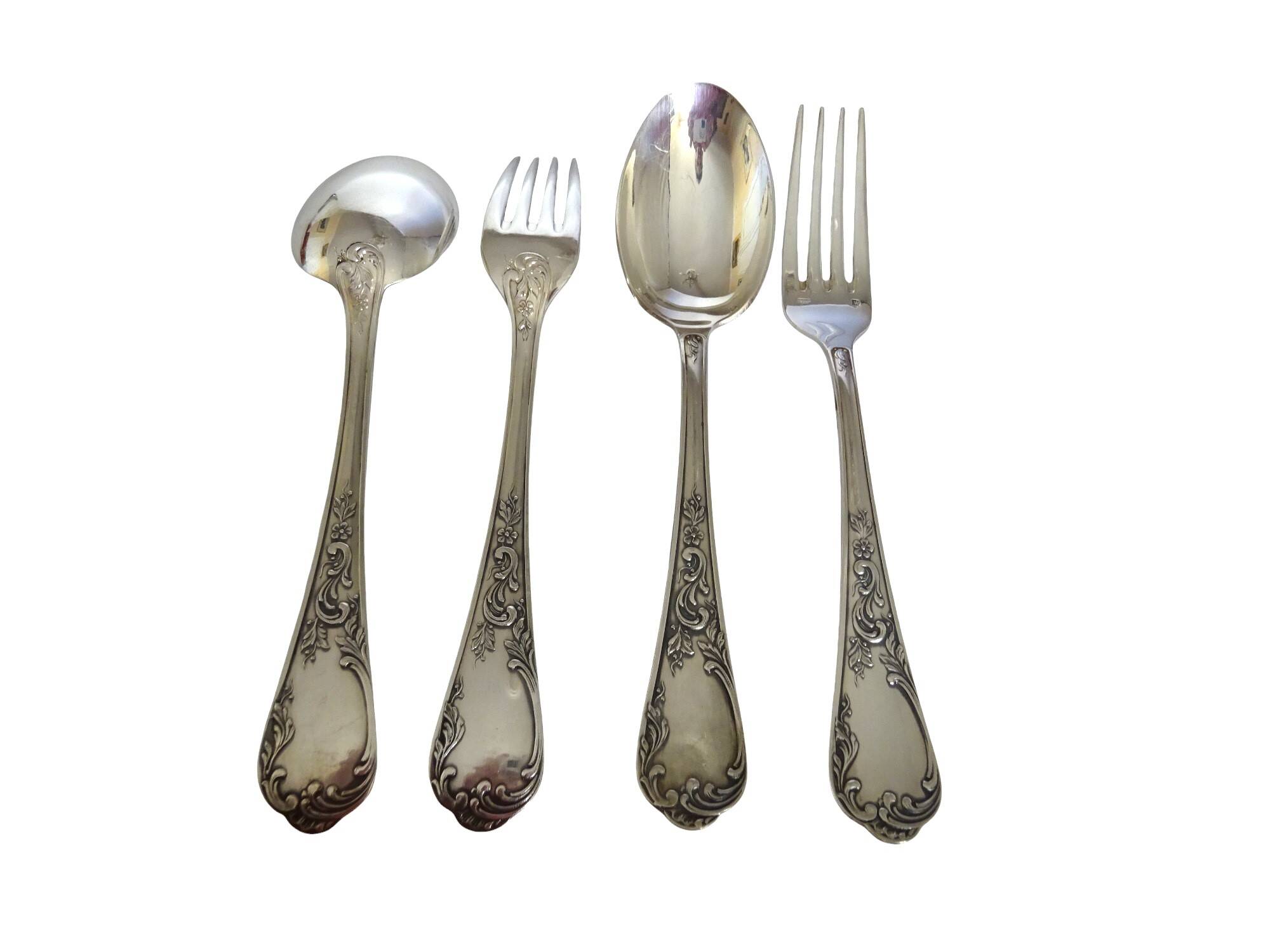 Silver-plated cutlery set - 37 pieces - Frionnet François
