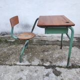 Old one-piece children's desk