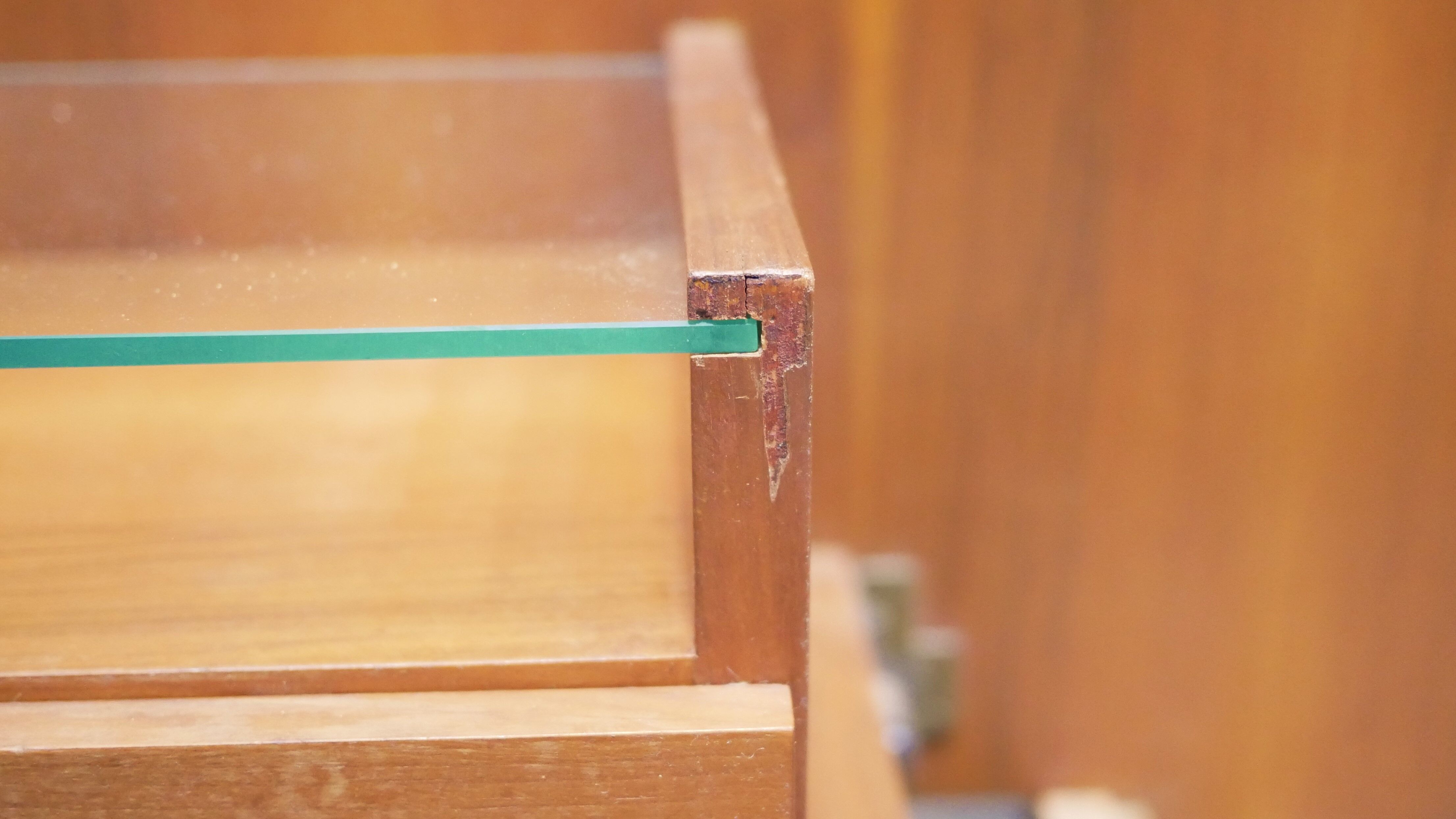 Vintage rosewood bed