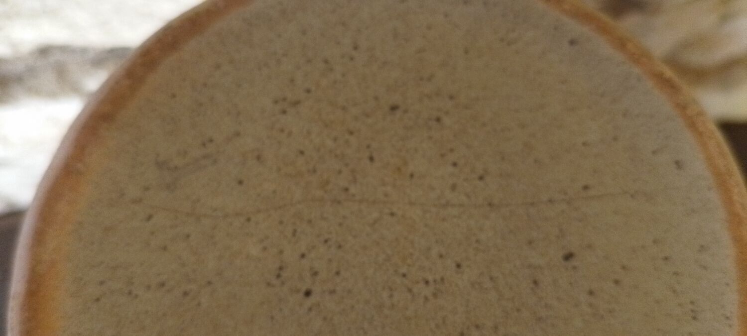 Vintage stoneware vase