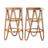 2 tabourets hauts