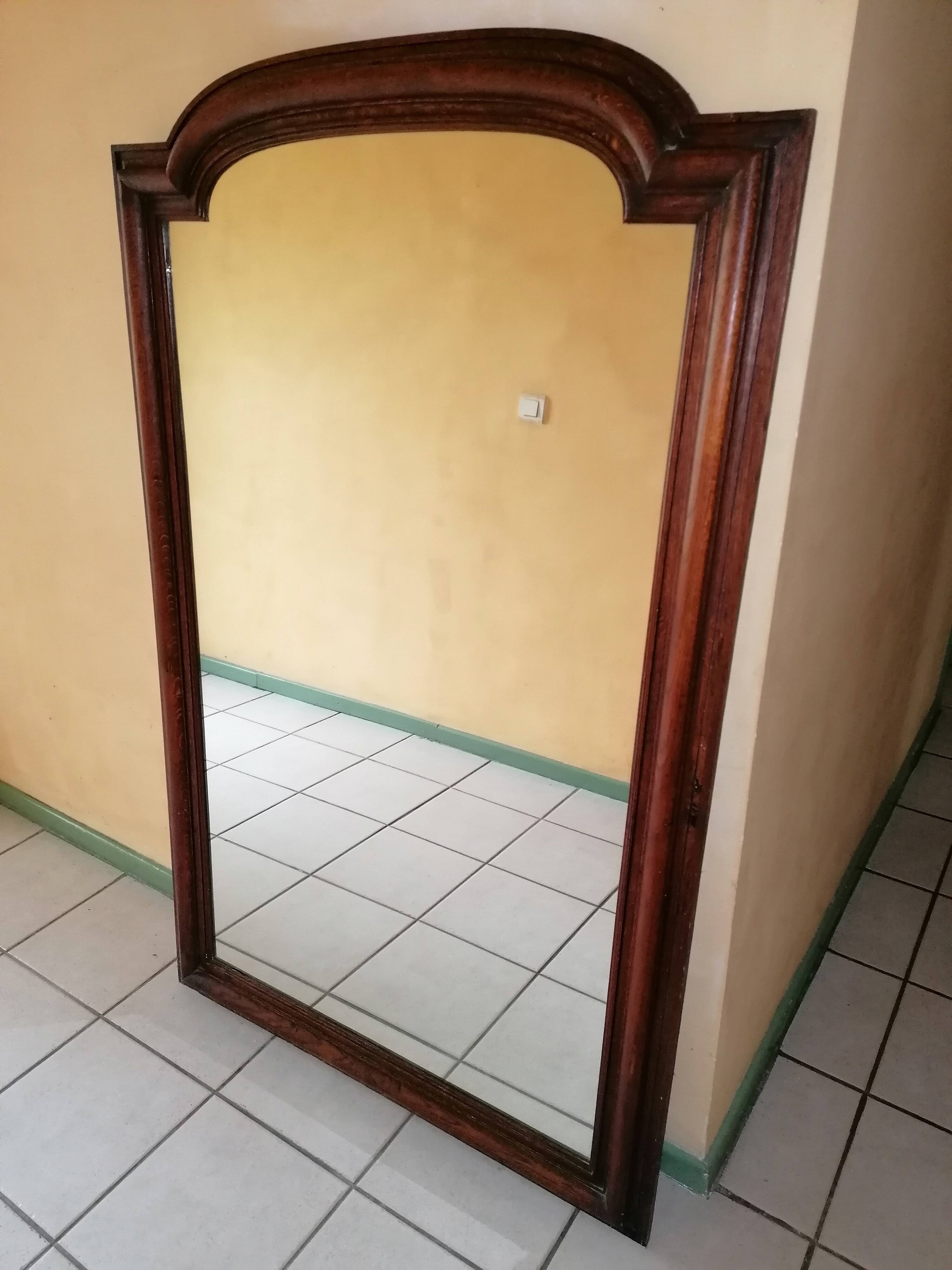Large old mirror