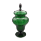 Old candy glass blown 35 cm high