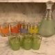Old carafe + glasses service