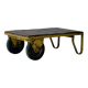 Table basse en chariot d'usine industriel vintage, 1970