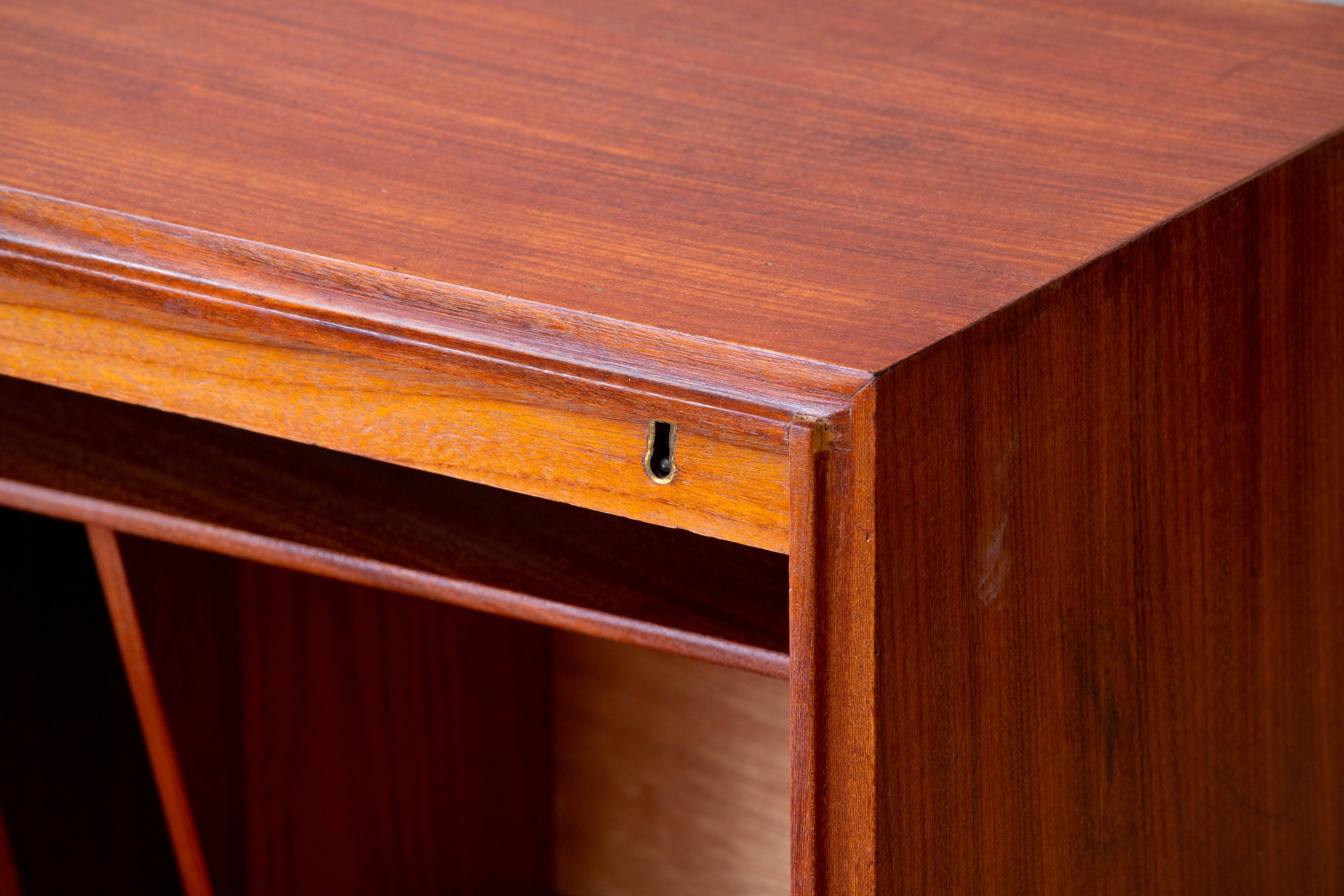 Scandinavian secretary in teak 1960