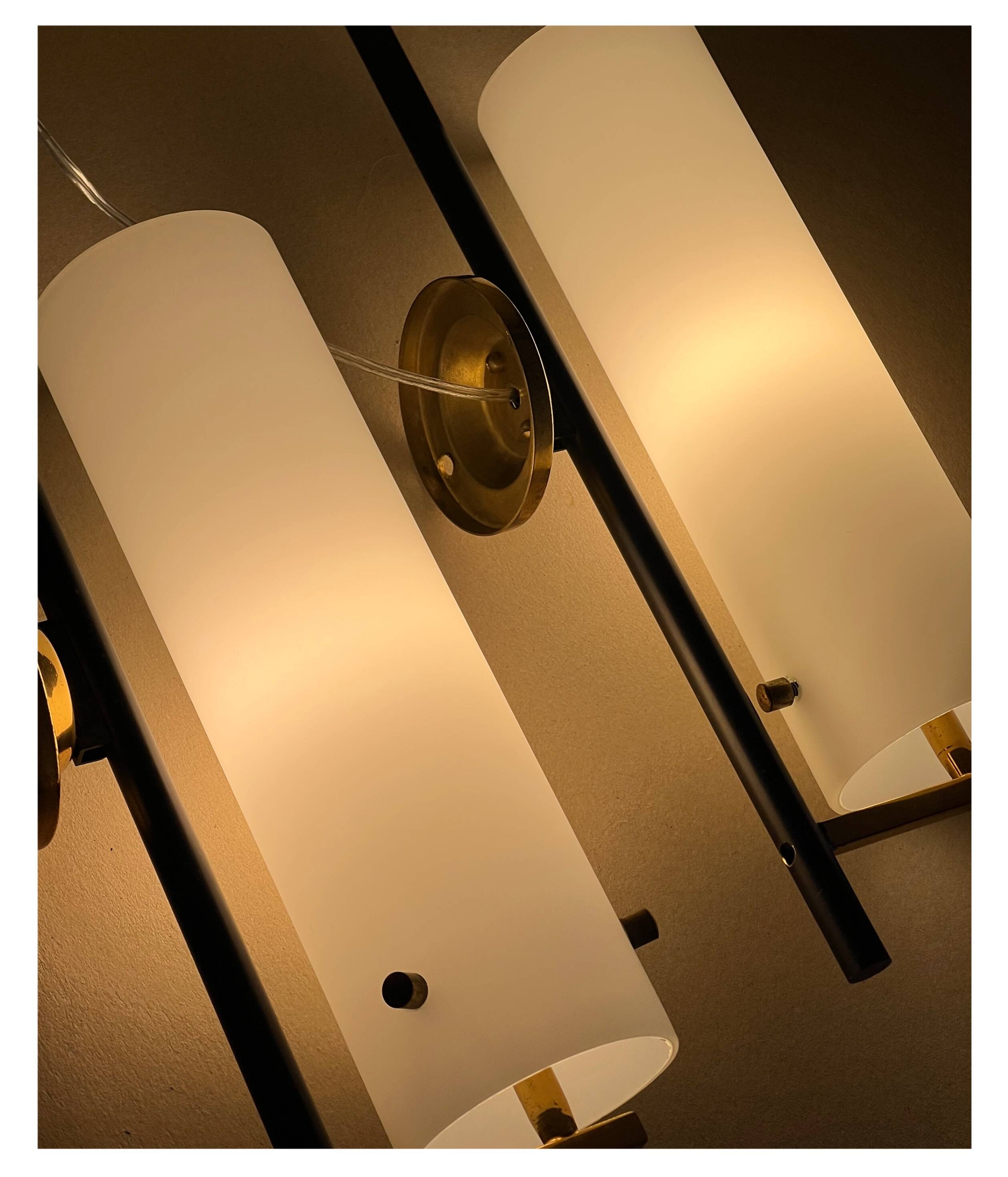 Pair of Mid-Century Modern Wall Sconces