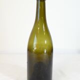 Blown glass bottle 19th limonade gazeuse g.coulloudon a gueret