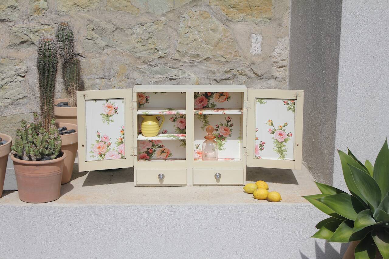 Old pharmacy cabinet