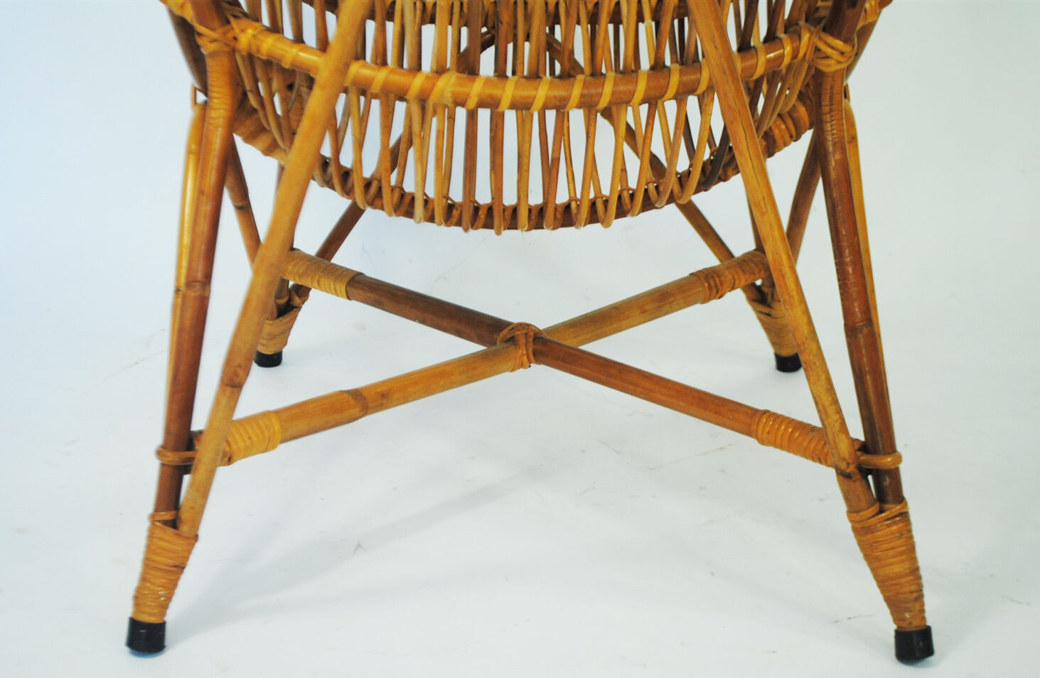 Fauteuil en rotin par Rohe Noordwolde
