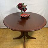Mid-Century Retro Vintage Teak Round Extending Dining Table by Nathan 1960