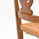 Series of 6 mulched chairs
