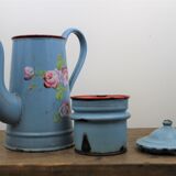 Enamelled sheet metal coffee maker