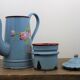 Enamelled sheet metal coffee maker