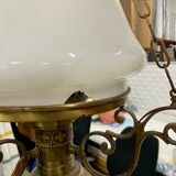 Gilded brass ceiling lamp