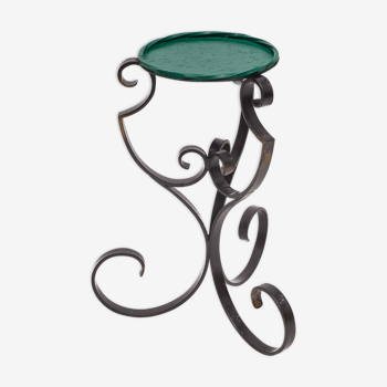 Wrought iron plant holder, 1960