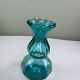 Vintage lagoon blue vase