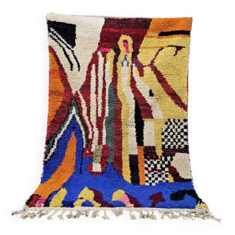 Berber carpet in pure wool 3 x 2 m