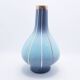 Vase à fond cloche rayé