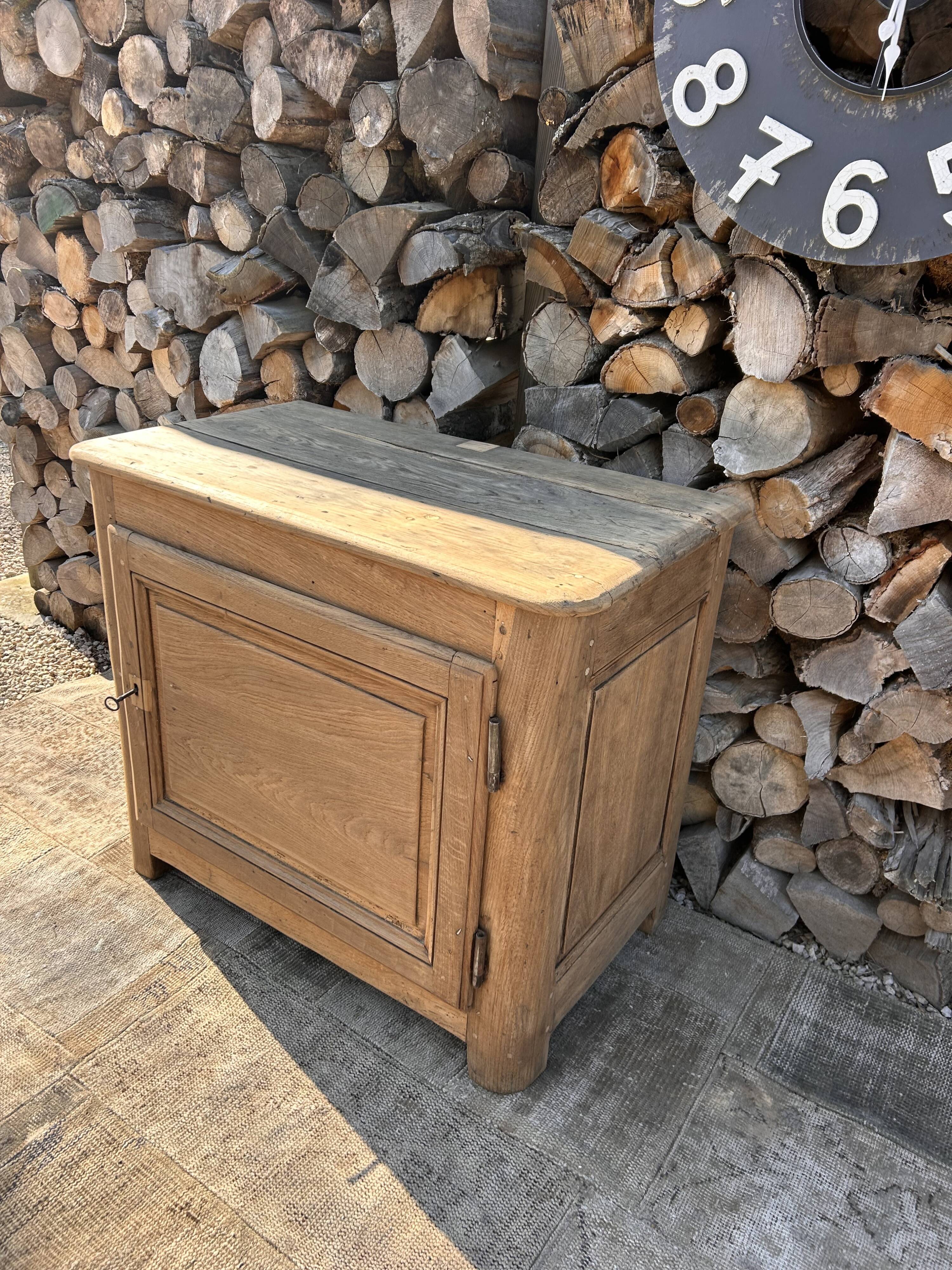 Solid wood confiturier / Renovated antique storage furniture