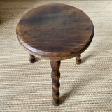 Vintage tripod stool