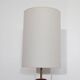 Scandinavian teak monoxyl lamp 1960