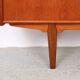 Danish design teak highboard, 1960s