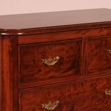 small mahogany chest of drawers - 19th century