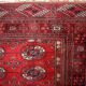 Vintage carpet Turkmen Tekke handmade 109cm