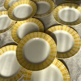 Digoin dessert plates X14