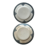 Terre de fer dessert plate St Amand & Hamage Adrianople