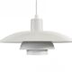 White pendant light PH 4/3 by Poul Henningsen for Louis Poulsen. Denmark 1980s