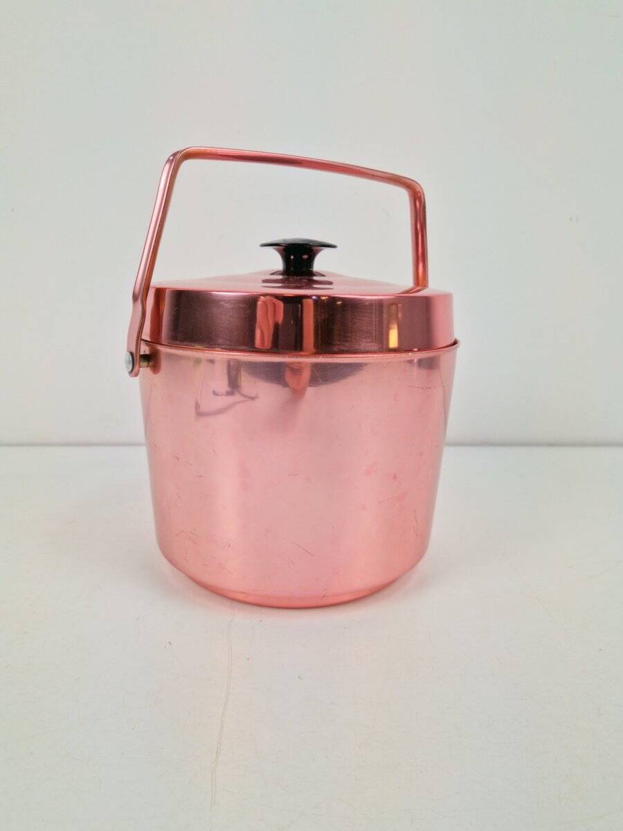Purple Anodized Aluminium Ice Bucket by Alfi, Germany, 1960s